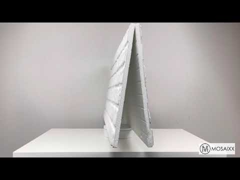 Wandpaneel Backsteinoptik ST White